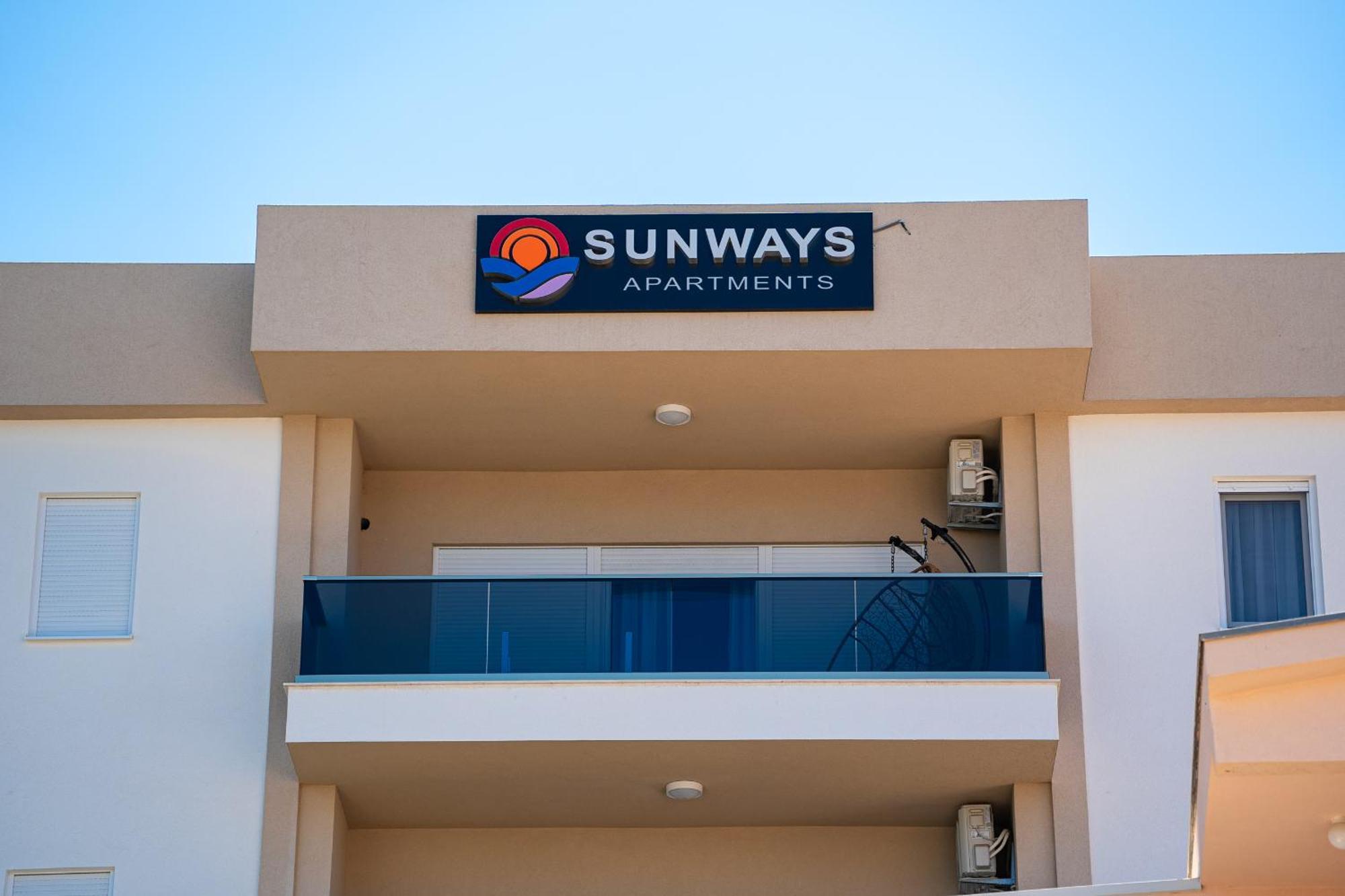 Sunways Apartments Dobrá Voda Exterior foto