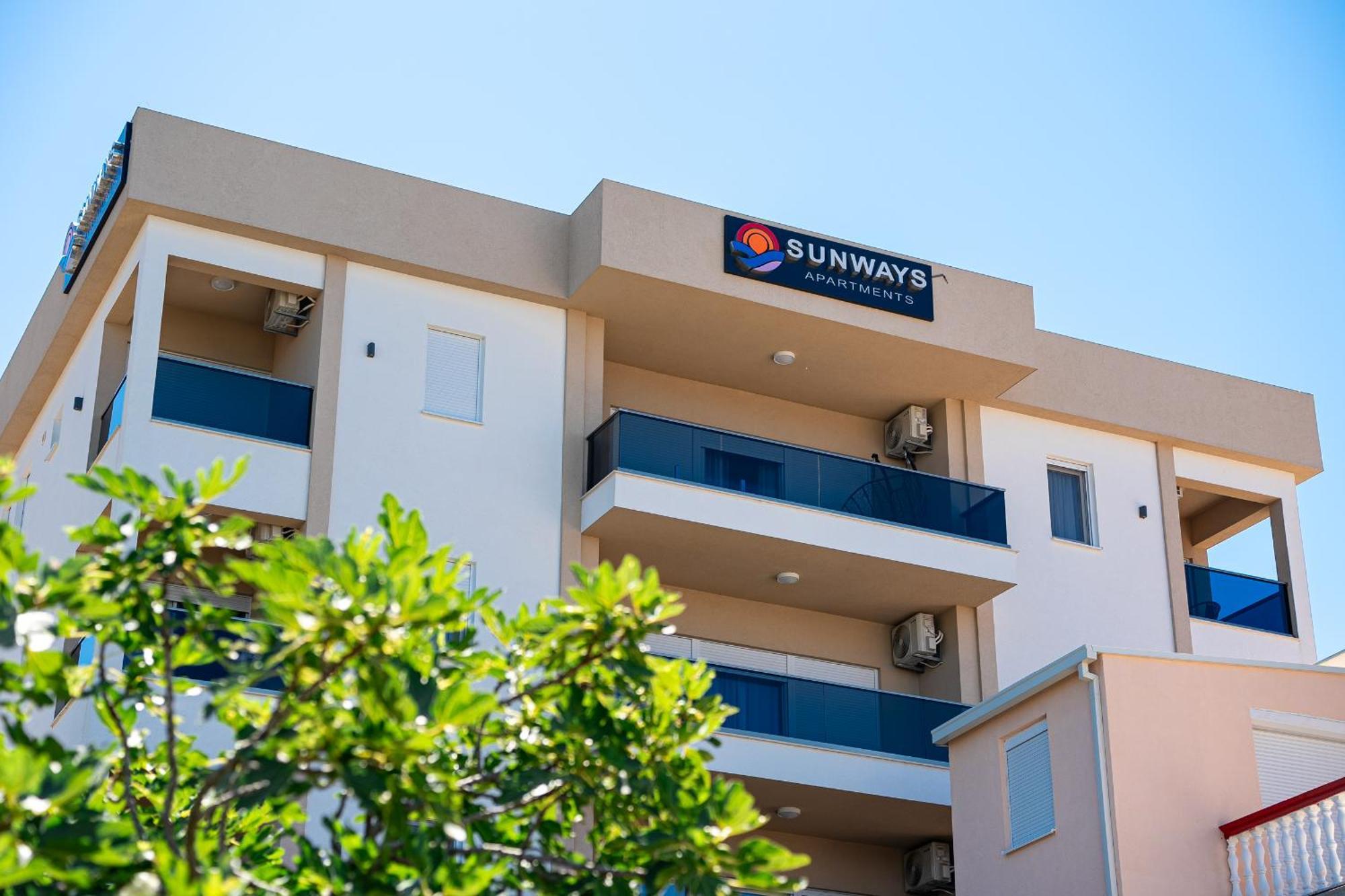 Sunways Apartments Dobrá Voda Exterior foto
